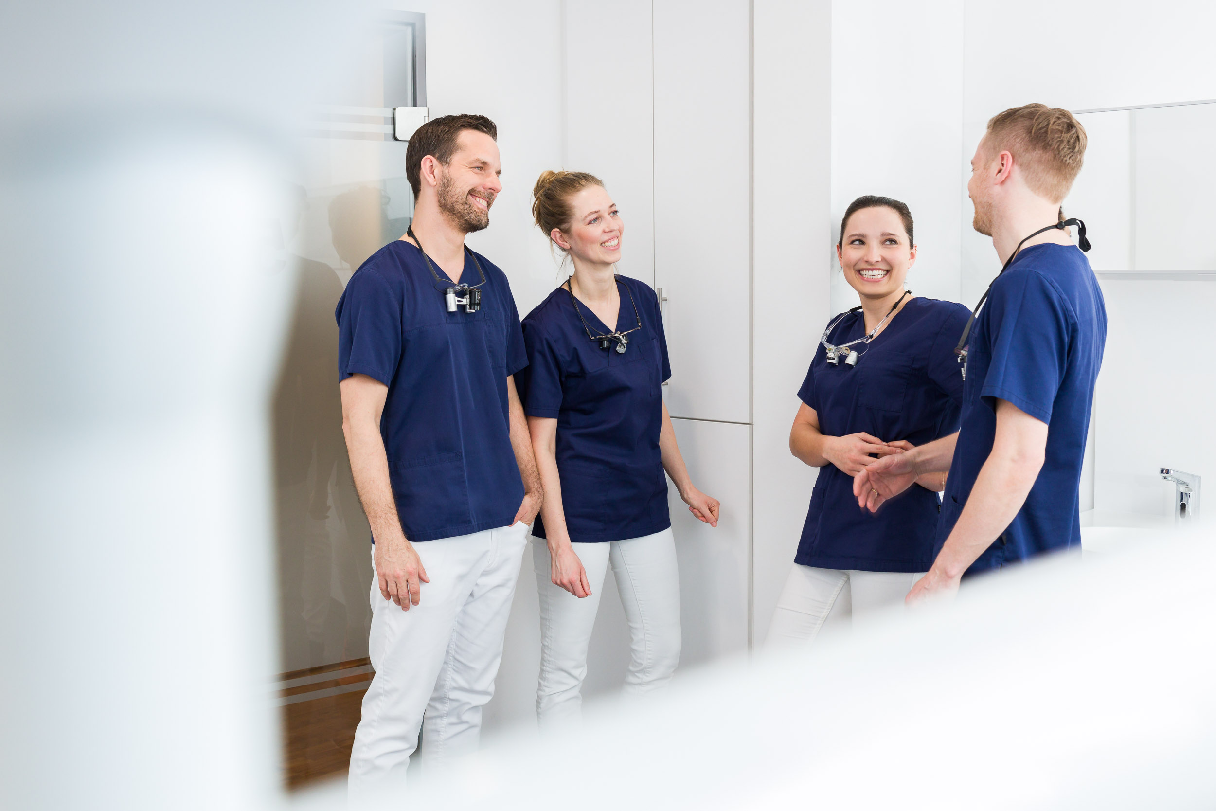 Unser Praxisteam der Zahn&auml;rzte West